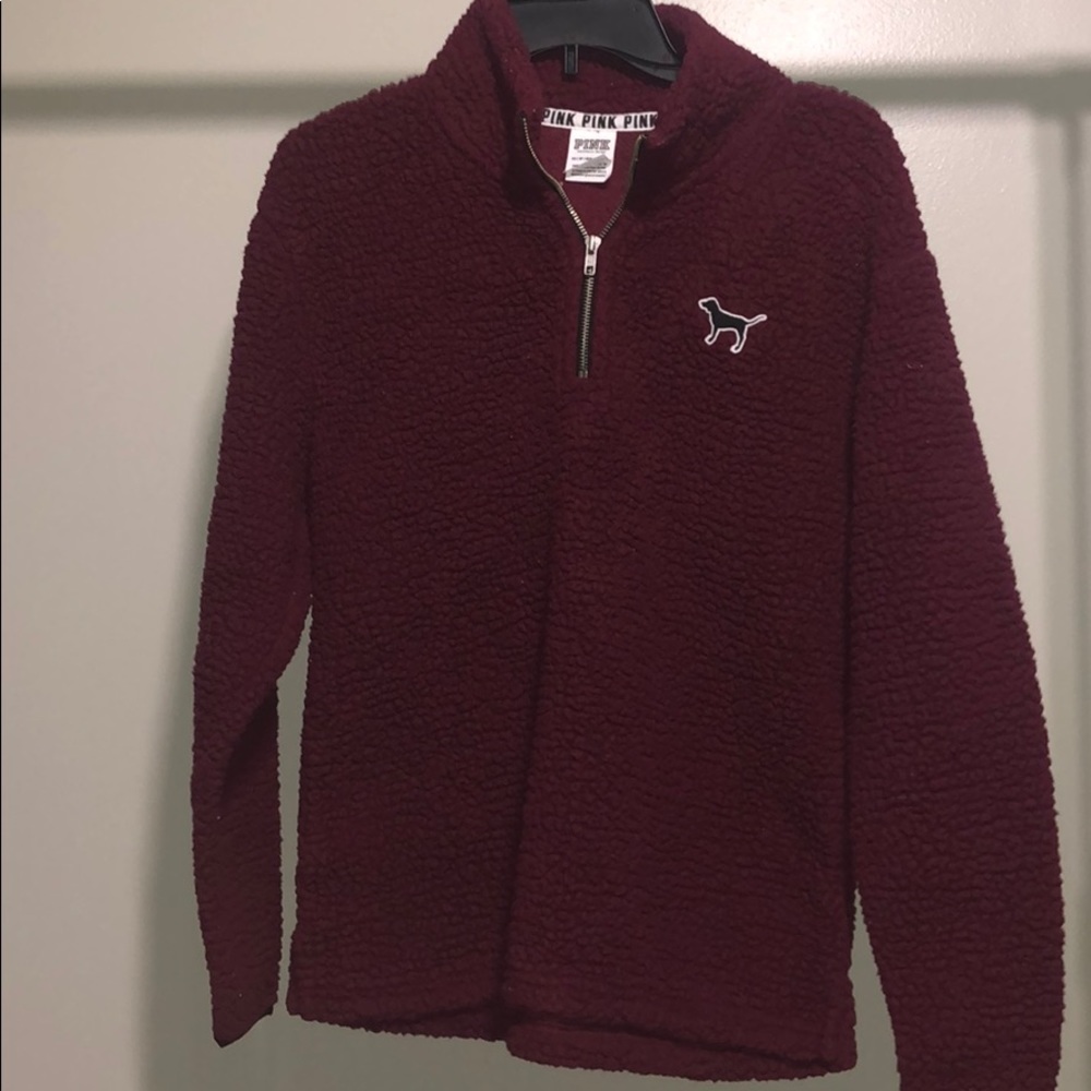 PINK Victoria’s Secrets Sherpa pullover XS Sweater - Picture 1 of 6